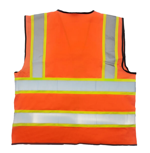 safety clothing-Orange-Back