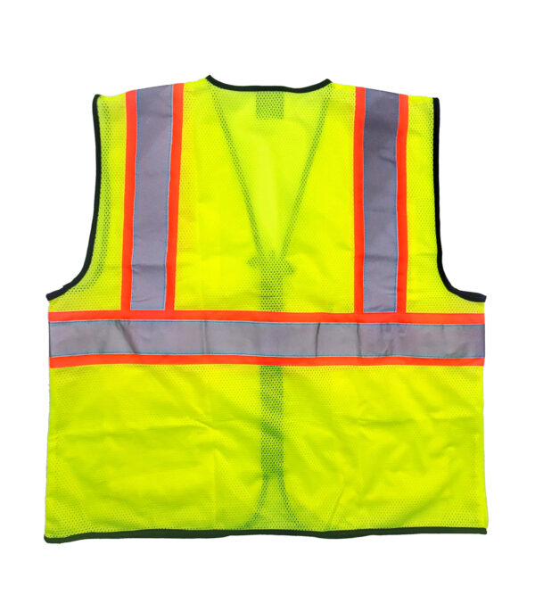 safety clothing-Yellow-Back